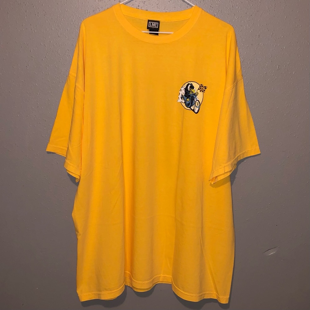 Loser Machine Company Yellow Race Car Tee